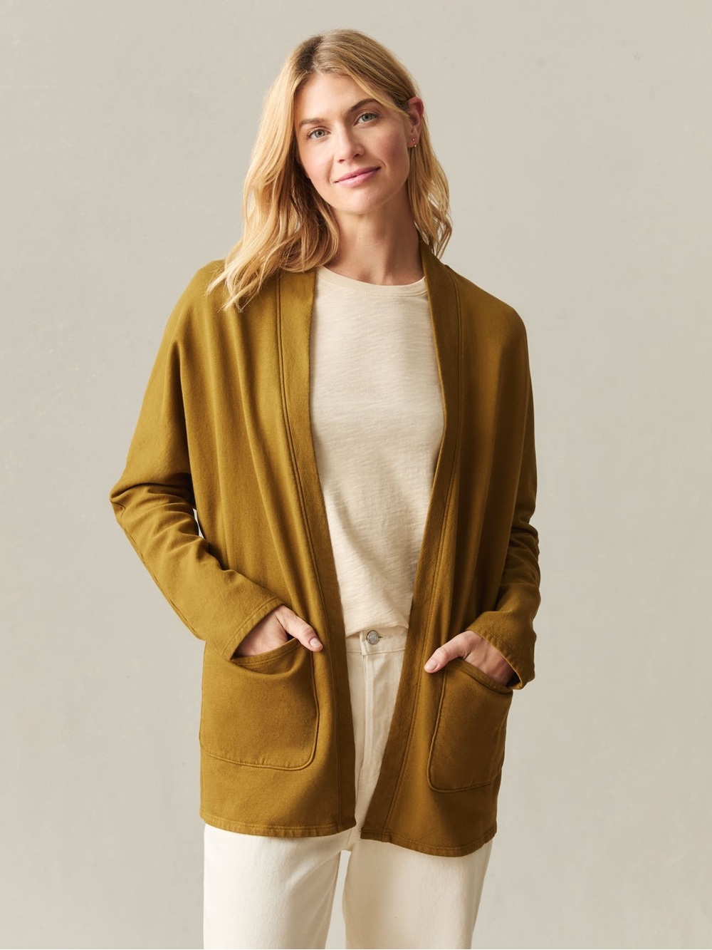 American giant Women's French Terry Cardigan size xs
